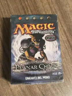 NEW/SEALED Magic The Gathering - Theme Deck - Planar Chaos - UNRAVELING MIND - Image 1