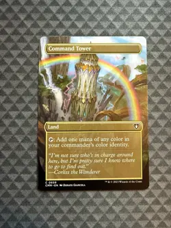 MTG Command Tower #0659 Borderless Common Commander Masters (CMM) - Image 1