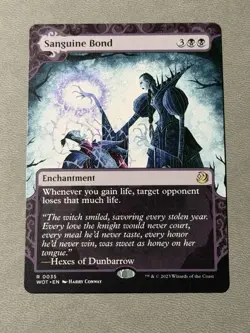 Sanguine Bond Non-foil Rare 35 WOT Wilds of Eldraine: Enchanting Tales MTG Magic - Image 1