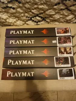 Lot of 5 New Ultra Pro Magic The Gathering Playmats - Image 1