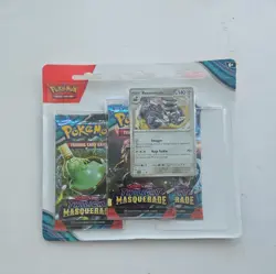 Pokemon TCG Twilight Masquerade 3-Pack Blister Revavroom Promo Sealed UK Stock - Image 1