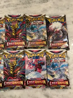 10 X Pokemon Sword & Shield Lost Origin Booster Packs Sealed Excellent Condition - Image 2