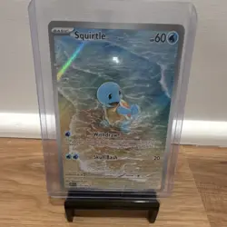 Pokemon Squirtle Illustration Rare Holo Sv: Scarlet & Violet 151 170/165 60 HP - Image 1