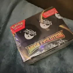 Pokemon Mega Evolution Box with Lucario & Bonus Promo Card - English TCG - Image 1