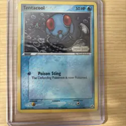 Pokemon TCG Tentacool EX Legend Maker 66/92 Reverse Holo Stamped NM - Image 1
