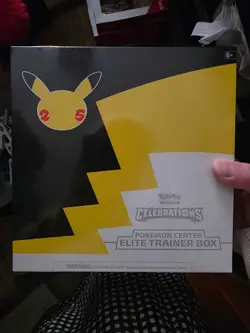 SEALED Celebrations - Pokemon Center - Elite Trainer Box ETB - 25th Anniversary - Image 1