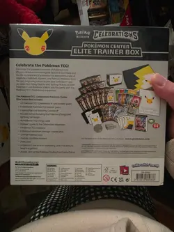 SEALED Celebrations - Pokemon Center - Elite Trainer Box ETB - 25th Anniversary - Image 2