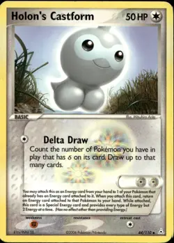 Holon's Castform 44/110 Uncommon EX Holon Phantoms Pokemon - Image 1