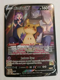 Pokemon TCG Mimikyu V TG16/TG30 Brilliant Stars Trainer Gallery - Image 1