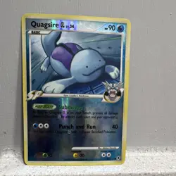 Pokemon Quagsire GL Rising Rivals 76/111 Reverse Holo Common SP HP 90 English - Image 1