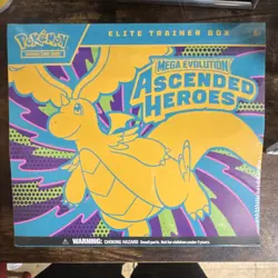 Pokemon Mega Evolution Ascended Heroes Elite Trainer Box Promo Booster - Image 1