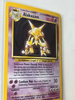 Alakazam 1/102 Pokemon Base Set - Image 3