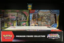 Pokemon TCG Prismatic Evolutions Premium Figure Collection Box Sealed New - Image 5