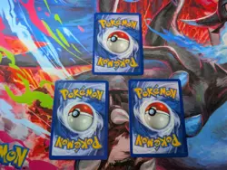 Lot of (3) Kabuto 1st Edition Fossil Set 1999 Pokemon 50/62 VLP EX AVG - Image 2