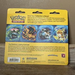 Pokemon TCG XY Evolutions 3 Booster Packs Blister Braixen Promo Coin Sealed - Image 2