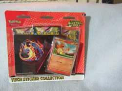 2026 Pokemon Mega Evolution Ascended Heroes Tech Sticker Collection - Image 1