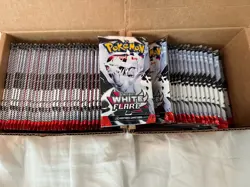 Pokemon 5X White Flare Booster Packs Factory Sealed Brand New Scarlet And Violet - Image 1