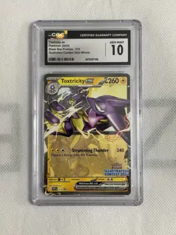 Toxtricity ex Pokemon Black Star Promos - 215 Illustration Contest 2024 Winner - Image 1