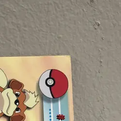 Growlithe 2000 Topps Chrome Pokemon T.V. Animation #58 MP-HP - Image 3