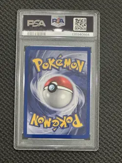 2001 Pokemon Neo Discovery Holo Rare Politoed First Edition 8/75 PSA 8 - Image 2