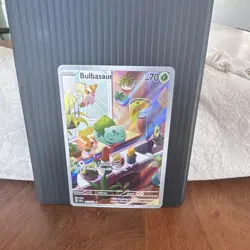 Pokemon Bulbasaur Illustration Rare Full Art Holo Sv07: Stellar Crown 143/142 - Image 1