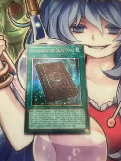 SPELLBOOK OF THE GRAND CIRCLE CH02-EN028 STARLIGHT RARE NEAR MINT YUGIOH - Image 1