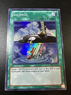 Yugioh Salvage LCYW-EN276 Super Rare LP - Image 1