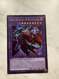 Dark Magician of Destruction MZMU-EN011 1st Edition Secret Rare Yu-Gi-Oh NM/M - Image 1