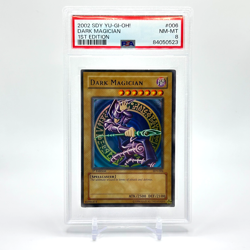 Yu-Gi-Oh! "Dark Magician" 1st Edition SDY-006 PSA NM-MT 8 English (POP 156) - Image 1