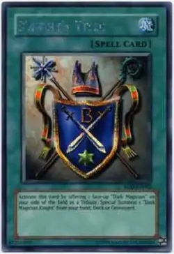 Yugioh Knight's Title ROD-EN002 Promo Secret Rare Played - Image 1