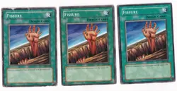 3X Fissure Mixed Sets - Yugioh Yu Gi Oh! 3 Playset - Image 1