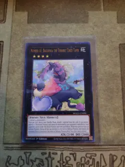 YUGIOH NUMBER 41: BAGOOSKA THE TERRIBLY TIRED TAPIR VASM-EN044 RARE 1ST ED NM - Image 1