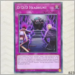 D/D/D Headhunt - BACH-EN075 - Common 1st Edition Yugioh - Image 1