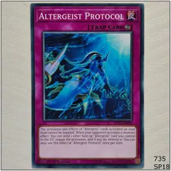 Altergeist Protocol - SP18-EN048 - Common 1st Edition Yugioh - Image 1