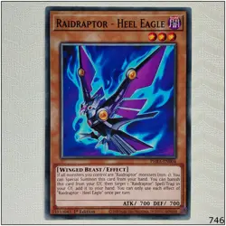 Raidraptor - Heel Eagle - PHRA-EN004 - Common 1st Edition Yugioh - Image 1