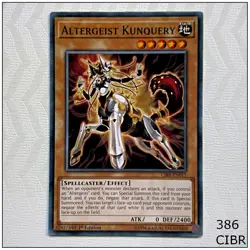 Altergeist Kunquery - CIBR-EN015 - Common 1st Edition Yugioh - Image 1