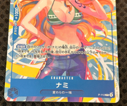 One Piece Card Game Nami P-112 Promo 6000 Power Special Rare Japanese Holo - Image 4