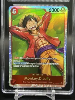 2025 One Piece Starter Deck EX Gear 5 ST21-014. Monkey D. Luffy Super Rare 10/10 - Image 5