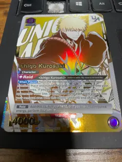 Union Arena BLEACH Rare Battle Ichigo Kurosaki Top4 UAPR/BLC-1-041 English Promo - Image 3