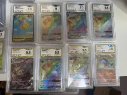 1x Random PGS 9.5 Or 10 Graded (same as PSA) Pokemon Cards language CHN/JPN - Image 1