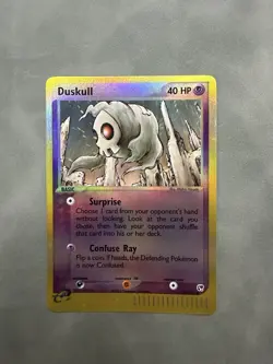 Pokemon TCG Duskull Sandstorm 2003 61/100 Basic 40 HP Reverse Holo Common Card - Image 1