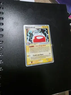 Pokemon 2004 Electrode EX Fire Red & Leaf Green Holo Card 107/112 Ultra Rare - Image 1