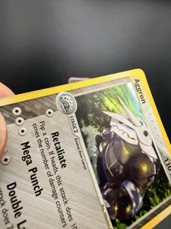 Aggron 1/109 Ruby and Sapphire Holo MP Pokemon Card Rare See Photos - Image 2