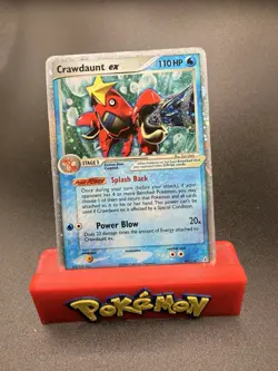 Crawdaunt ex SWIRL! 99/110 2006 EX Holon Phantoms Pokemon Card Holo Rare - Hp - Image 1