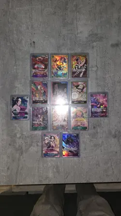13 ONE PIECE TCG CARDS - Image 1
