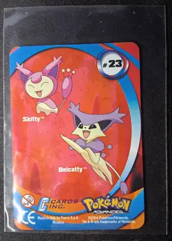 Pokemon Advanced Evolution Skitty/Delcatty #23 (lenticular card) - Image 4