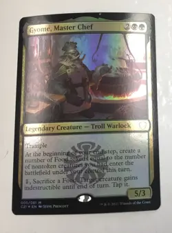 Gyome, Master Chef Commander 2021 Foil - Image 1