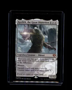 MTG Kozilek, the Great Distortion #2 Mythic (M) Commander Masters (CMM) - Image 1