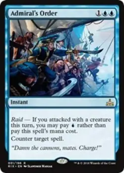 Admiral's Order x4 - Rivals of Ixalan - NM-Mint, English - Rivals of Ixalan - Image 1