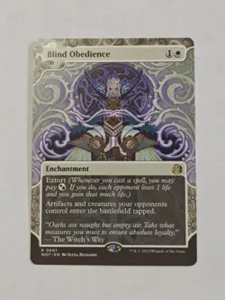 Blind Obedience Wilds of Eldraine: Enchanting Tales Regular - Image 1